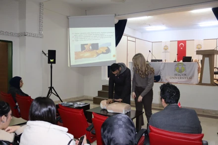 Güneysınır MYO’da İlk Yardım Bilgilendirme Semineri Düzenlendi